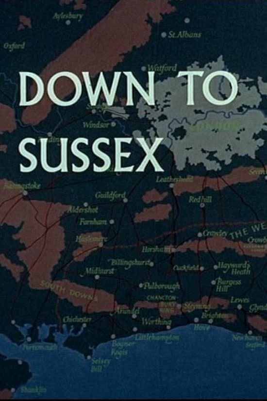 Poster Down to Sussex