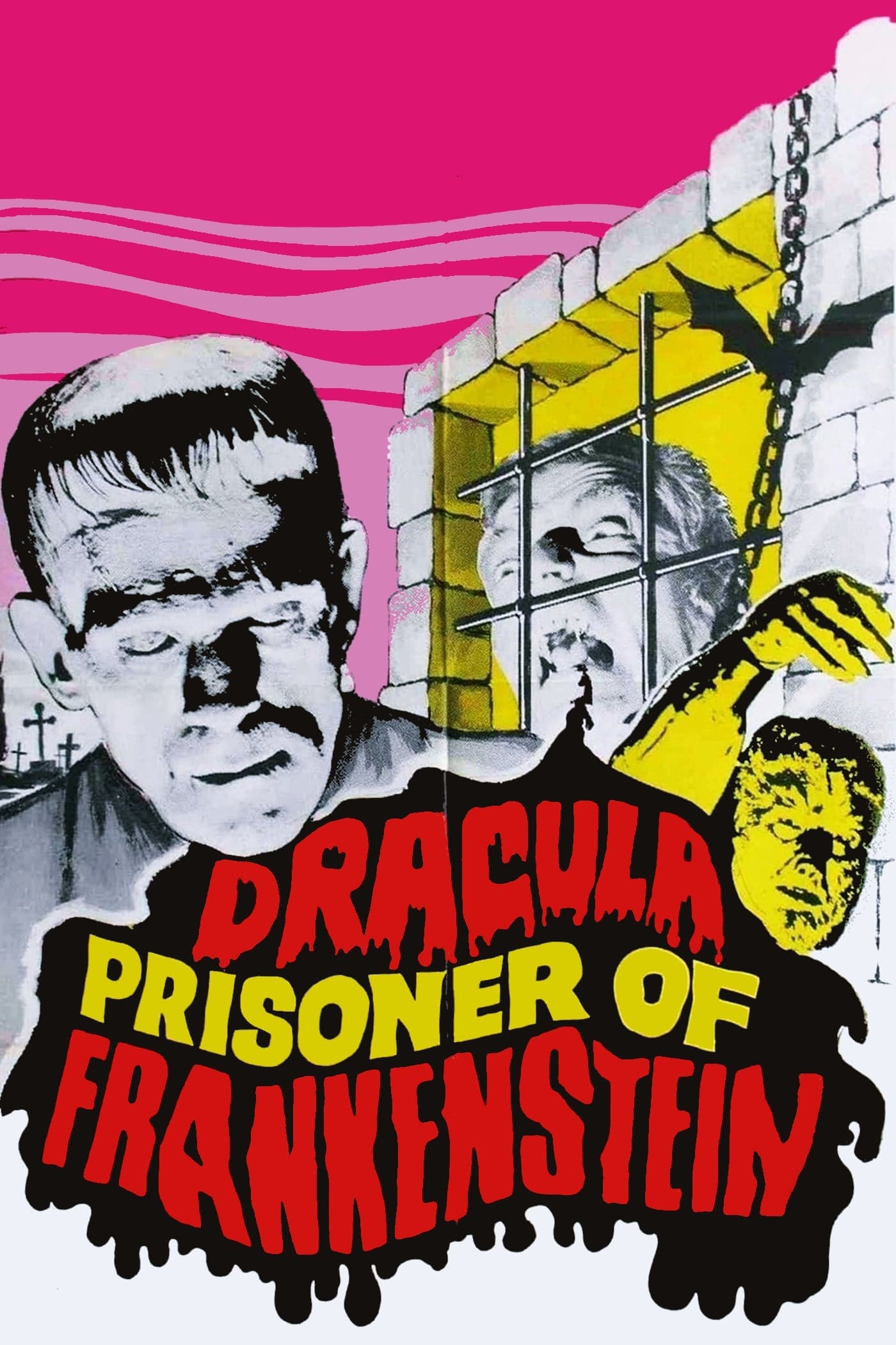 Poster Dracula, Prisoner of Frankenstein