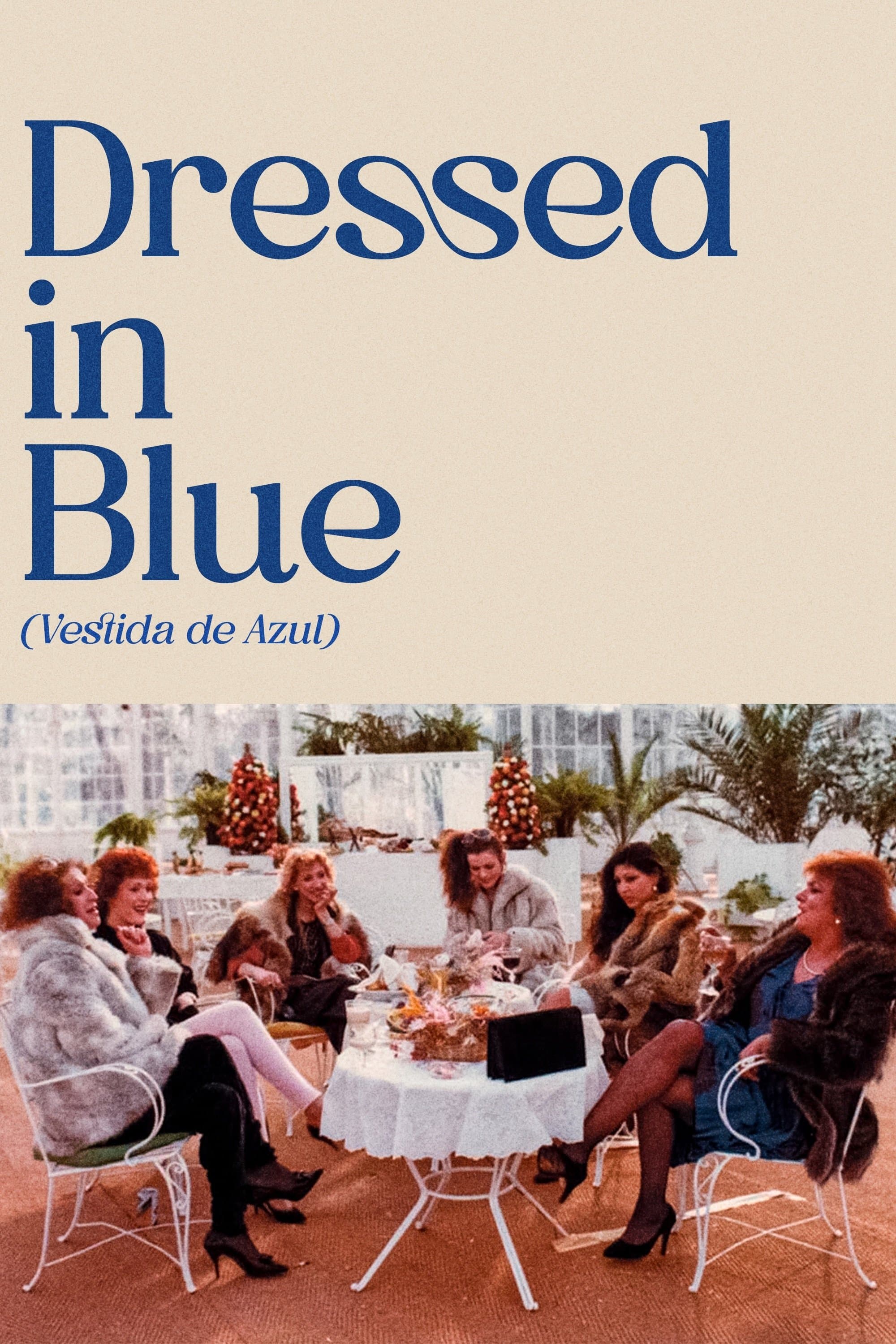 Poster Dressed in Blue