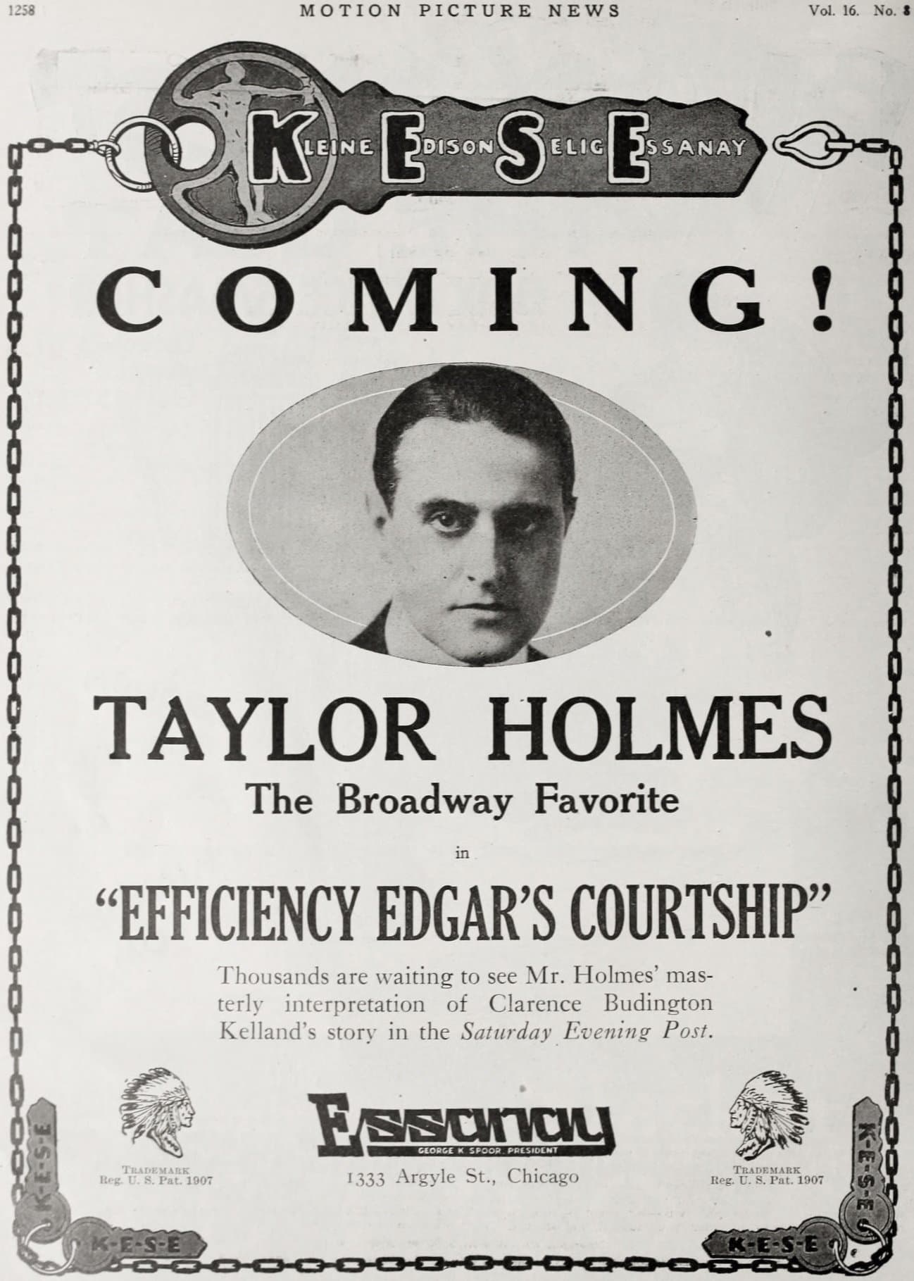 Poster Efficiency Edgar's Courtship