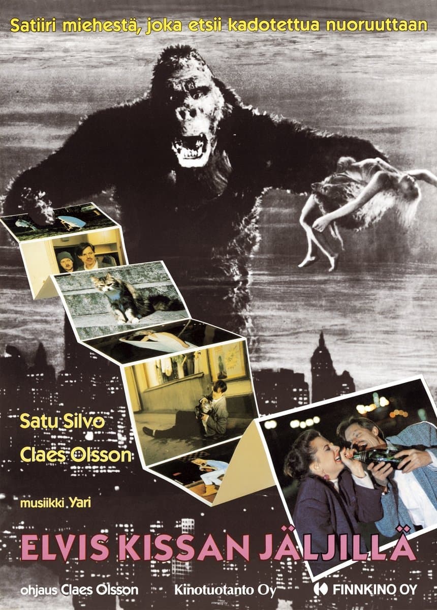 Poster Elvis kissan jäljillä
