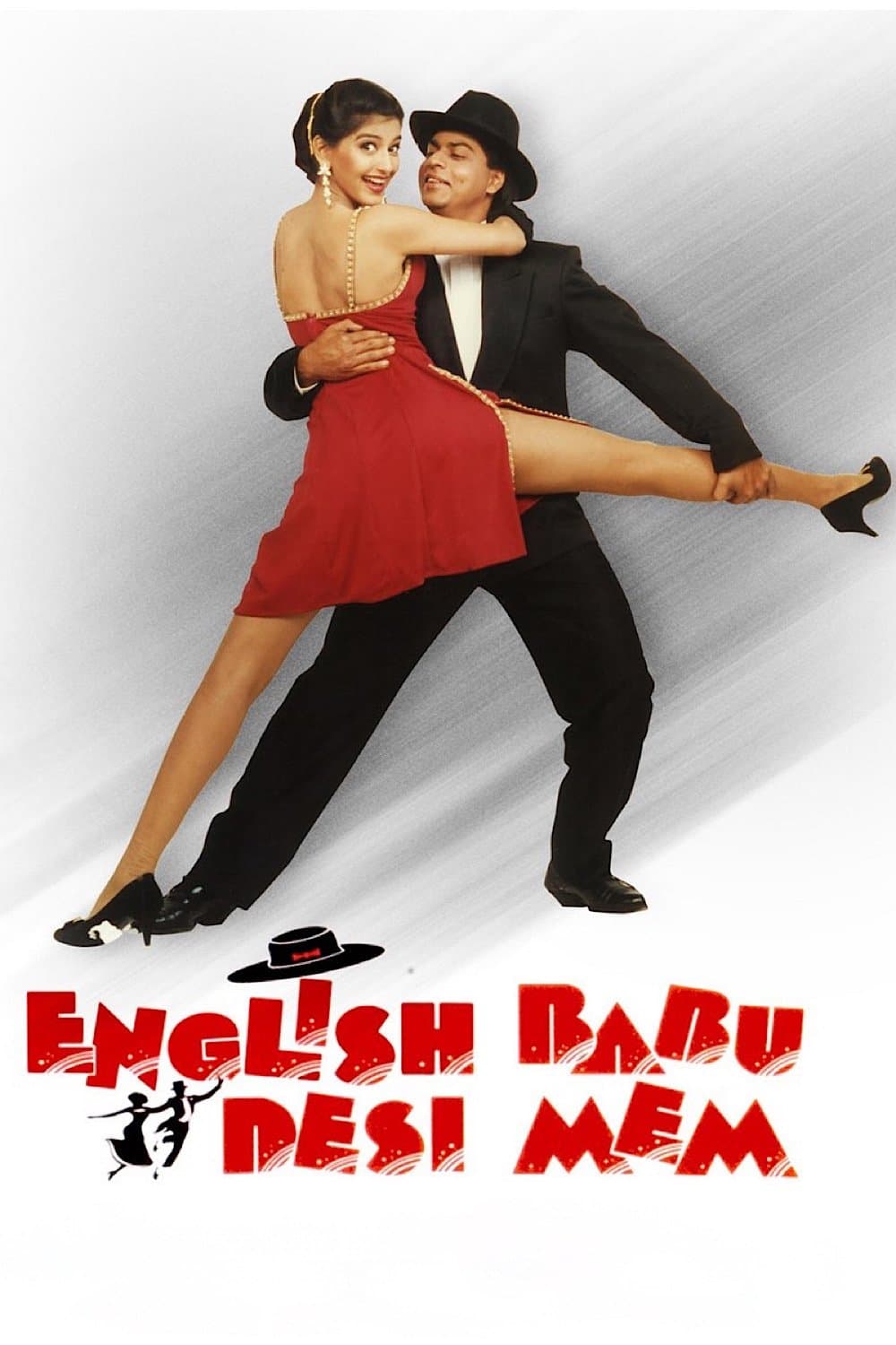 Poster English Babu Desi Mem