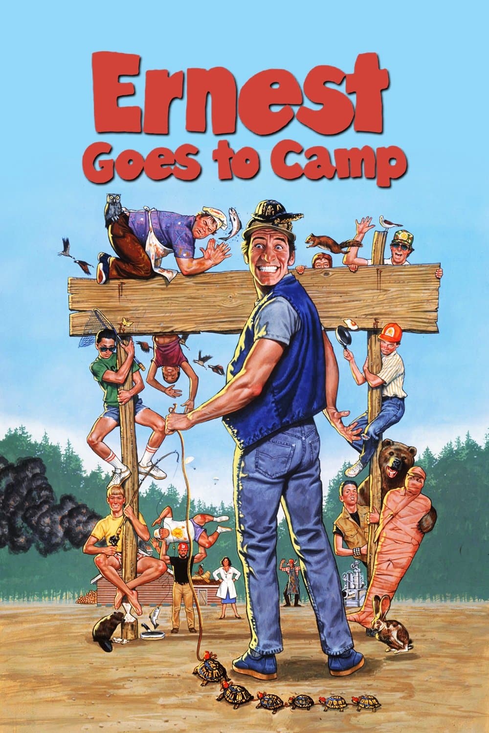 Poster Ernest Goes to Camp