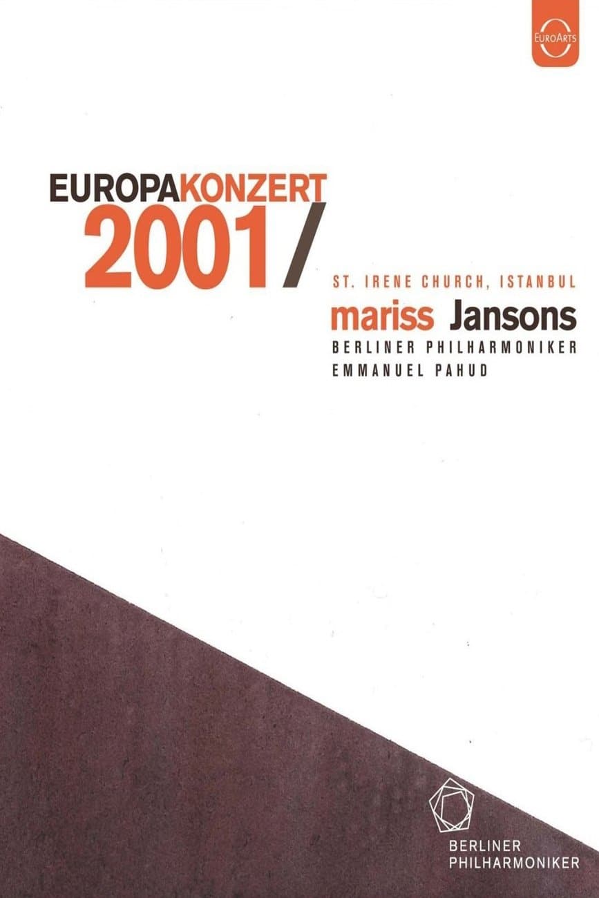 Poster Europakonzert 2001 from Istanbul