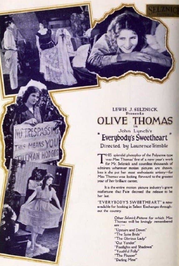 Poster Everybody's Sweetheart