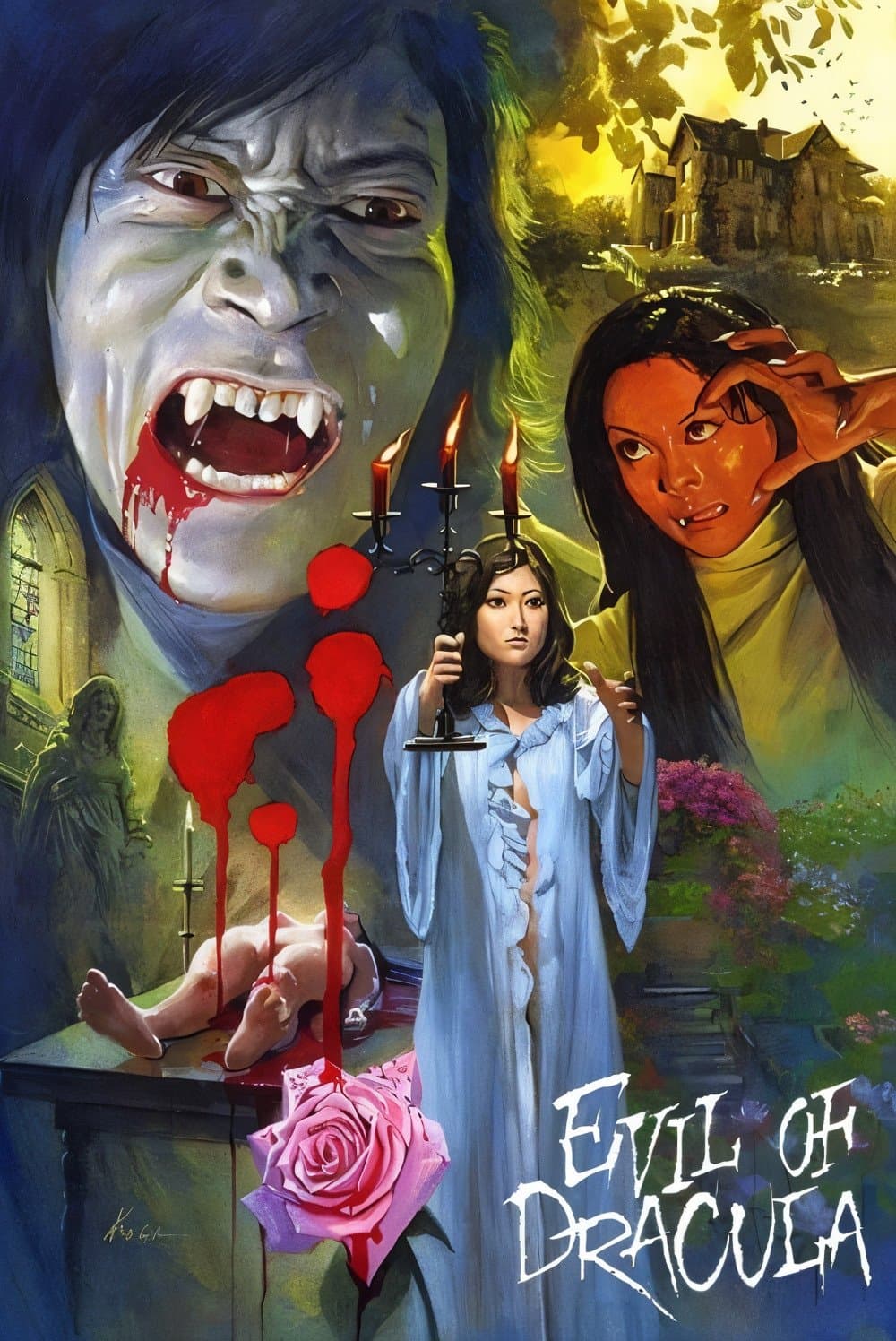 Poster Evil of Dracula