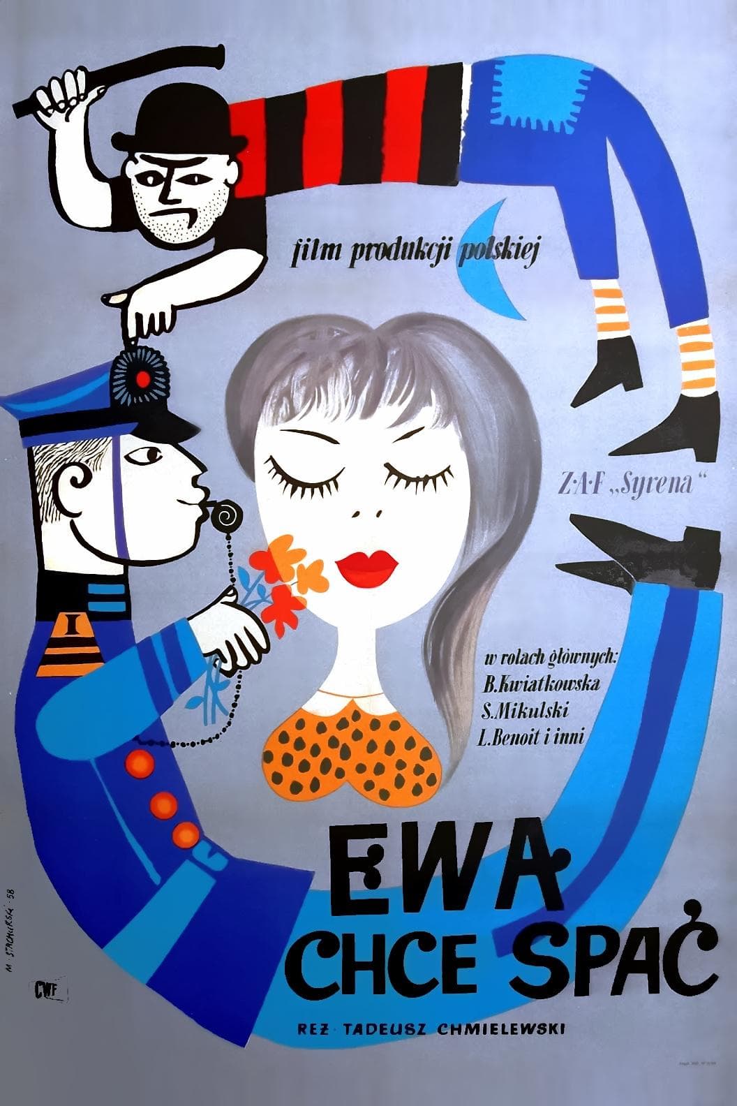 Poster Ewa Wants to Sleep