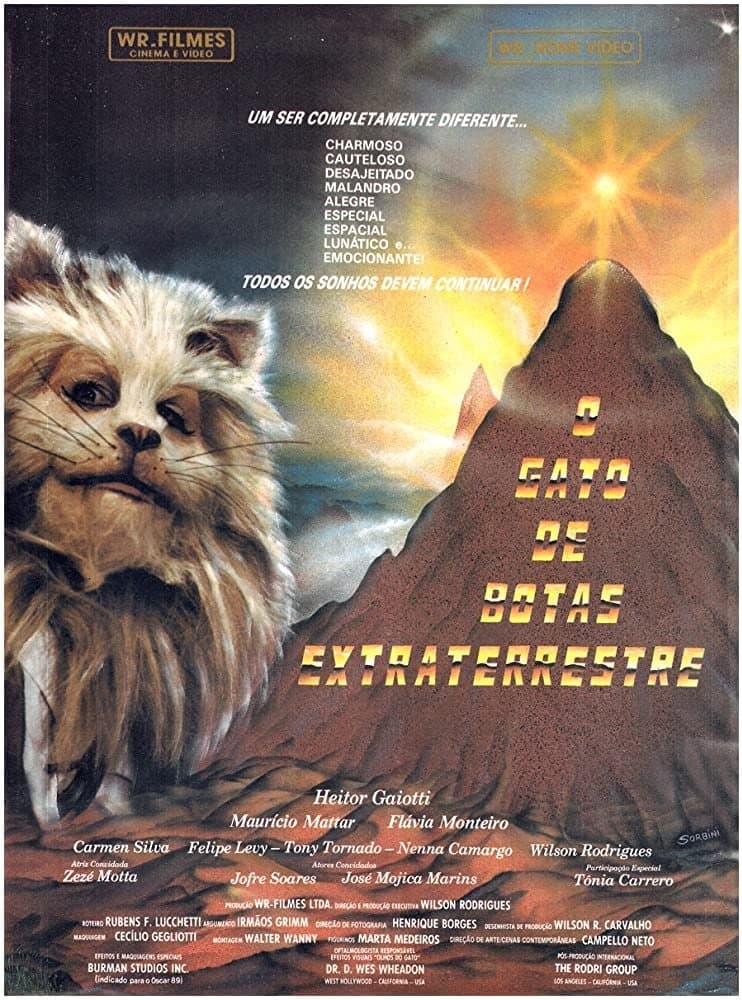 Poster Extraterrestrial Cat in Boots
