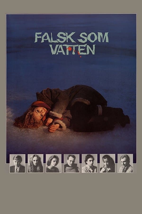 Poster False as Water