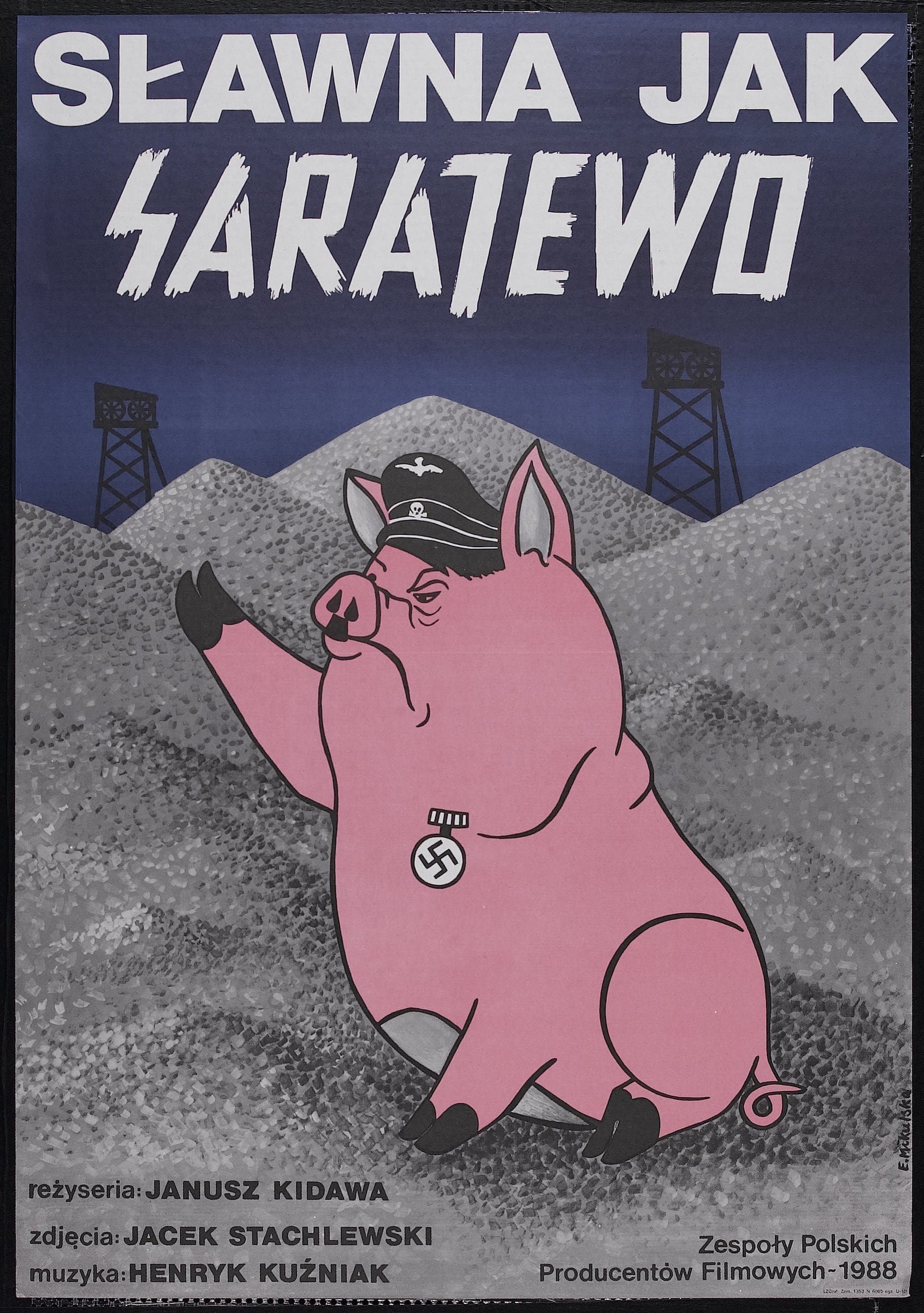 Poster Famous Like Sarajevo
