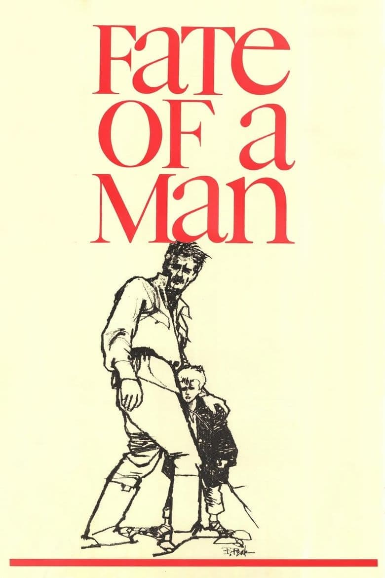 Poster Fate of a Man