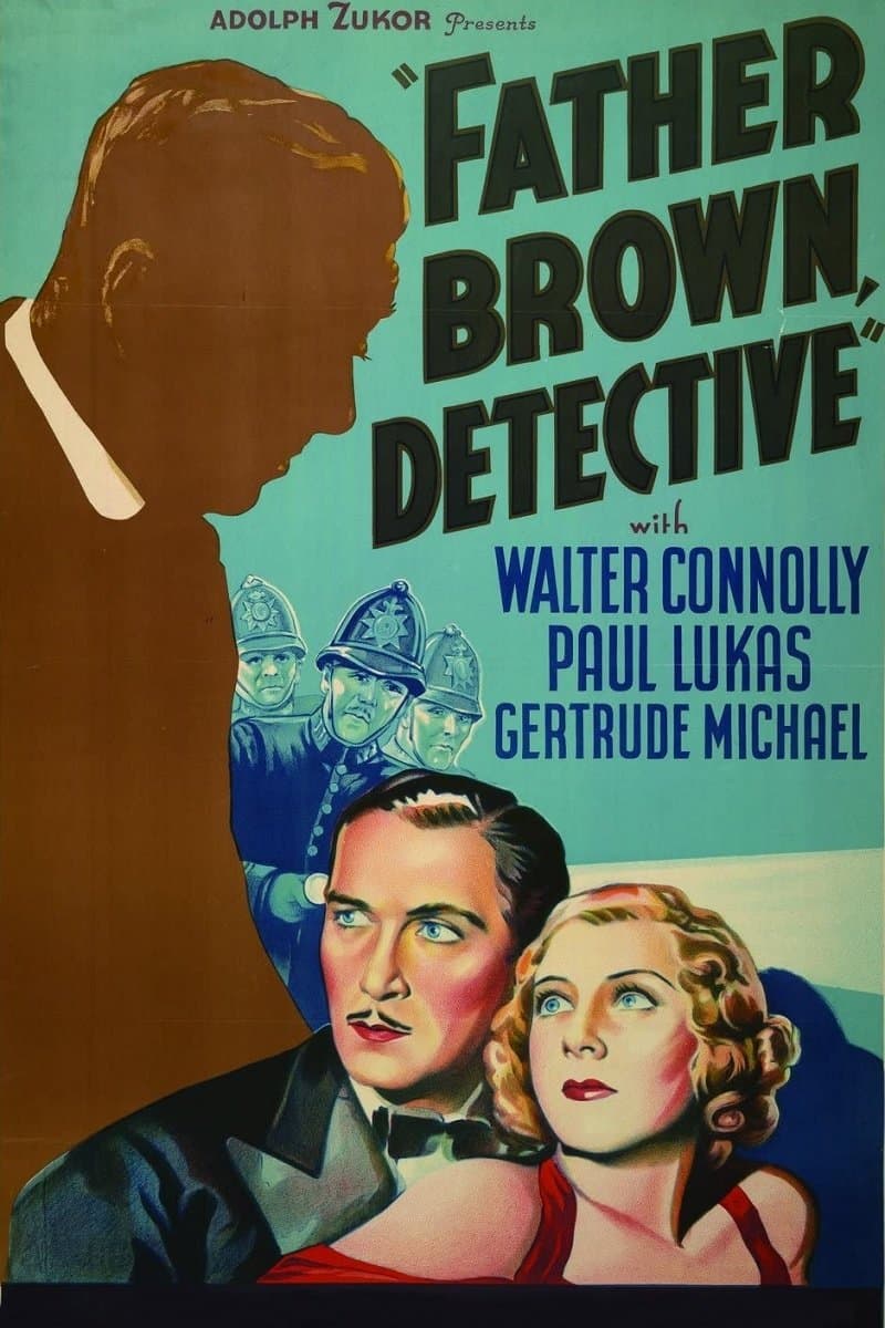 Poster Father Brown, Detective