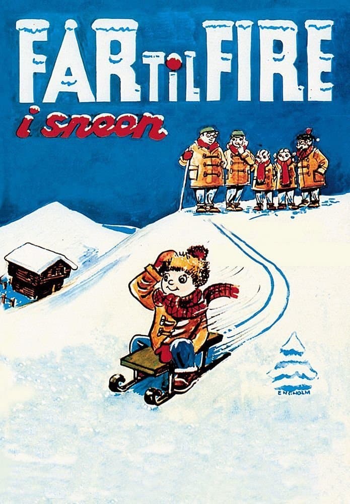 Poster Father of Four: In the Snow