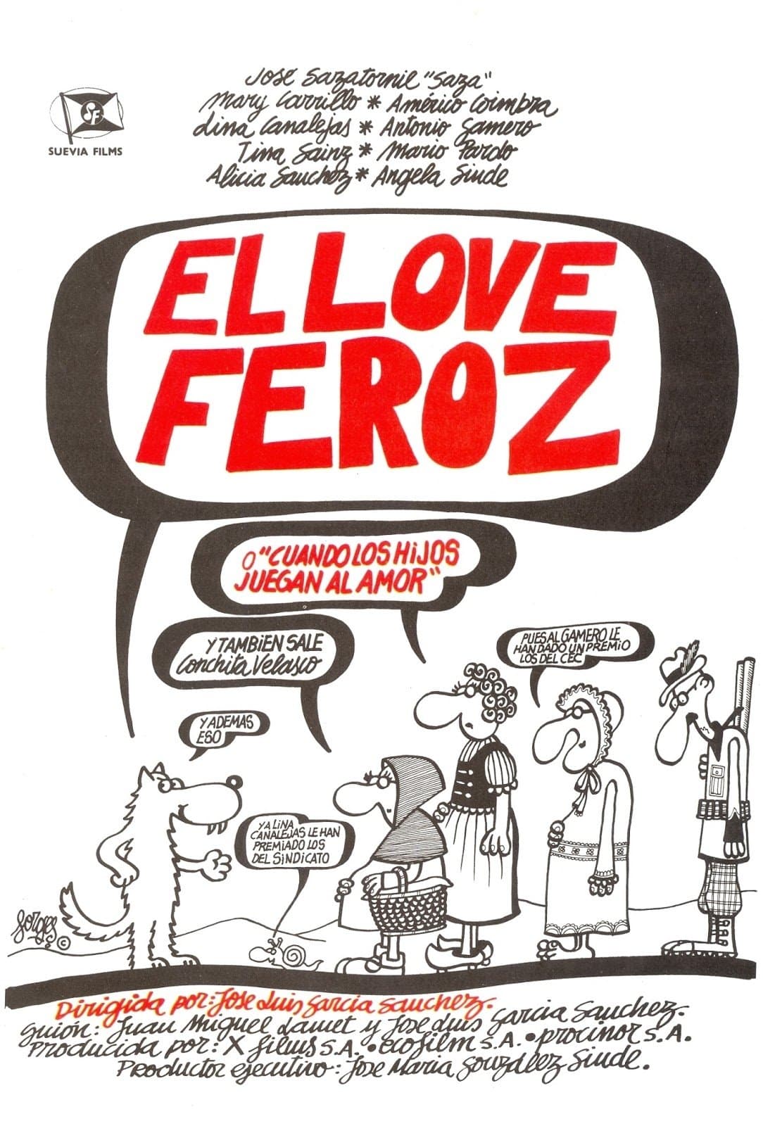 Poster Fierce Love, or When Children Play at Love