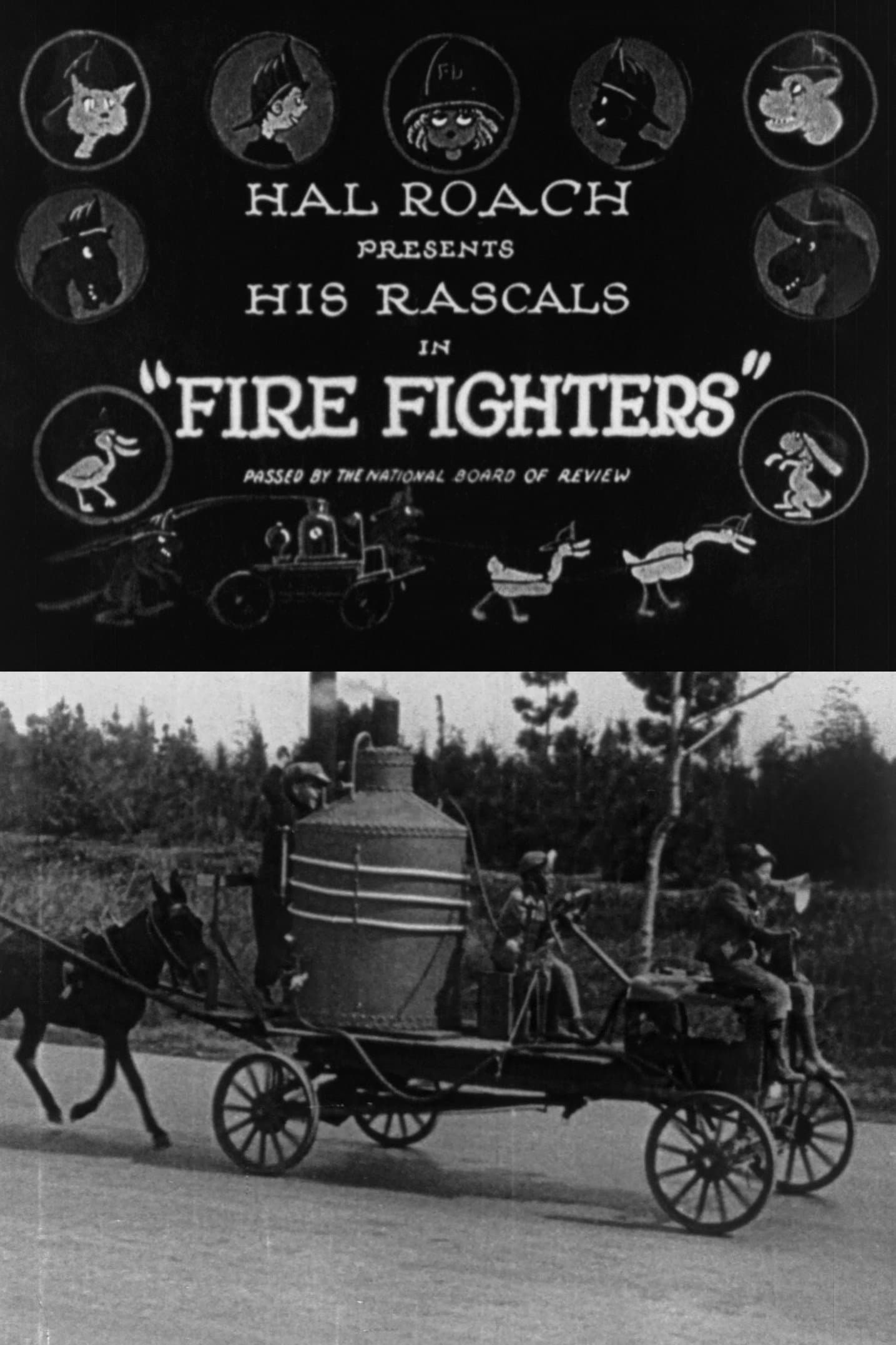 Poster Fire Fighters