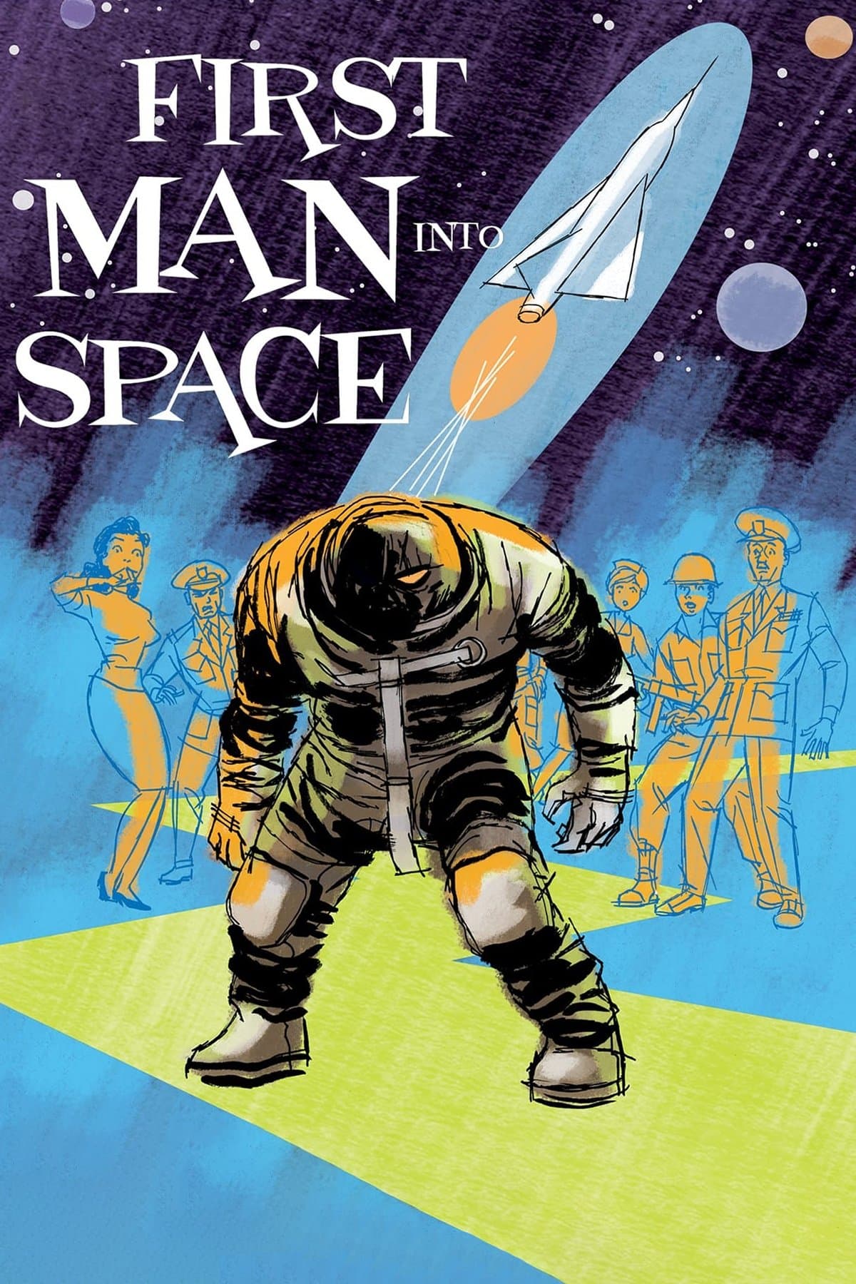 Poster First Man into Space