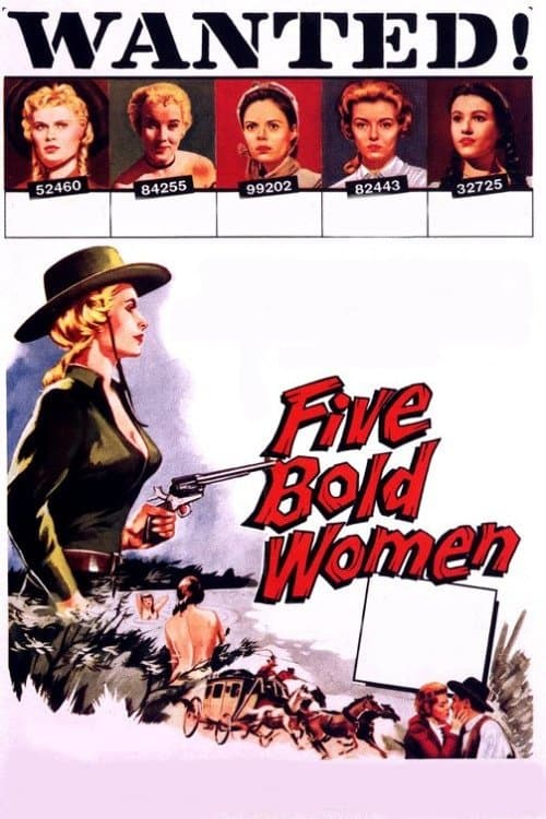 Poster Five Bold Women