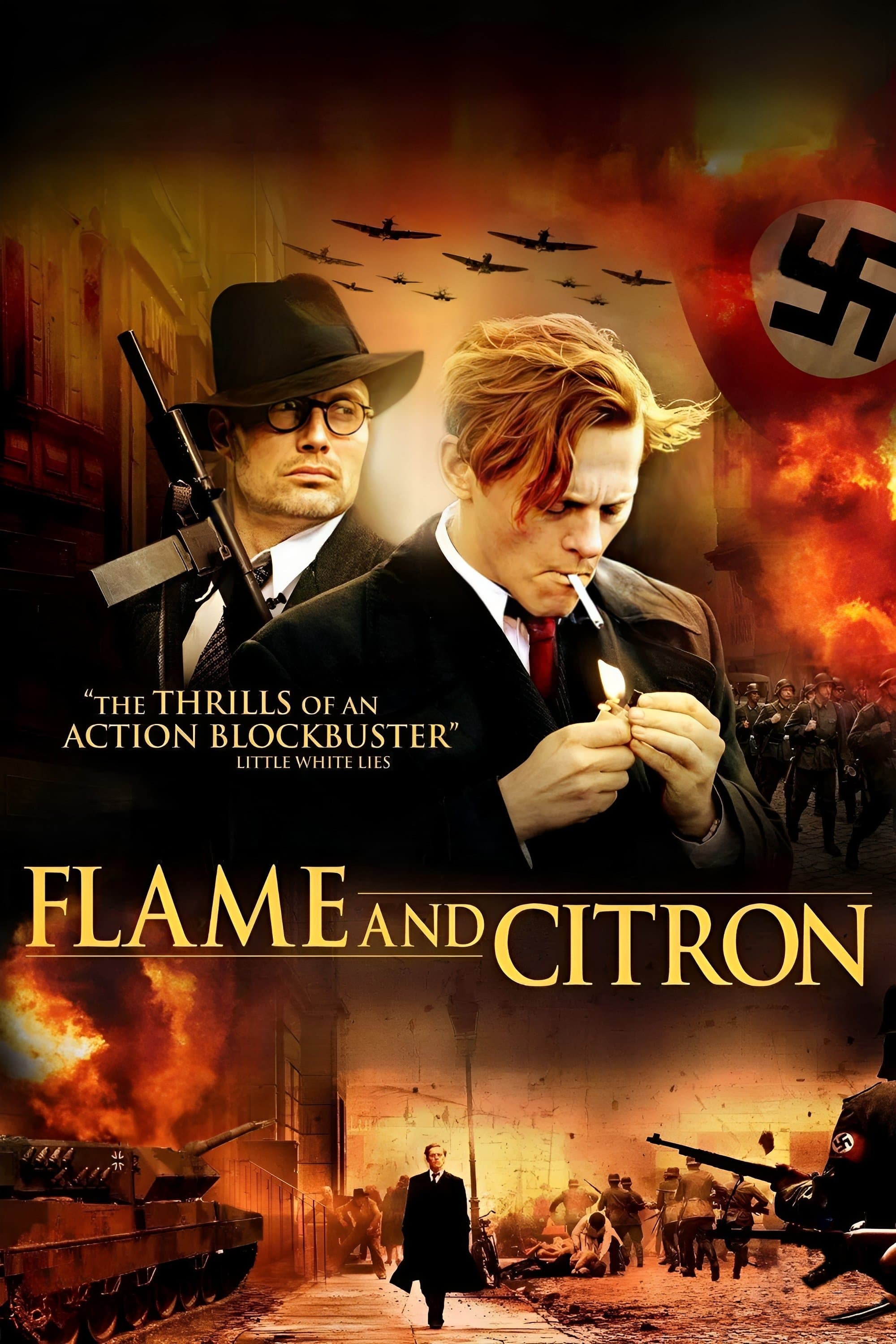 Poster Flame & Citron