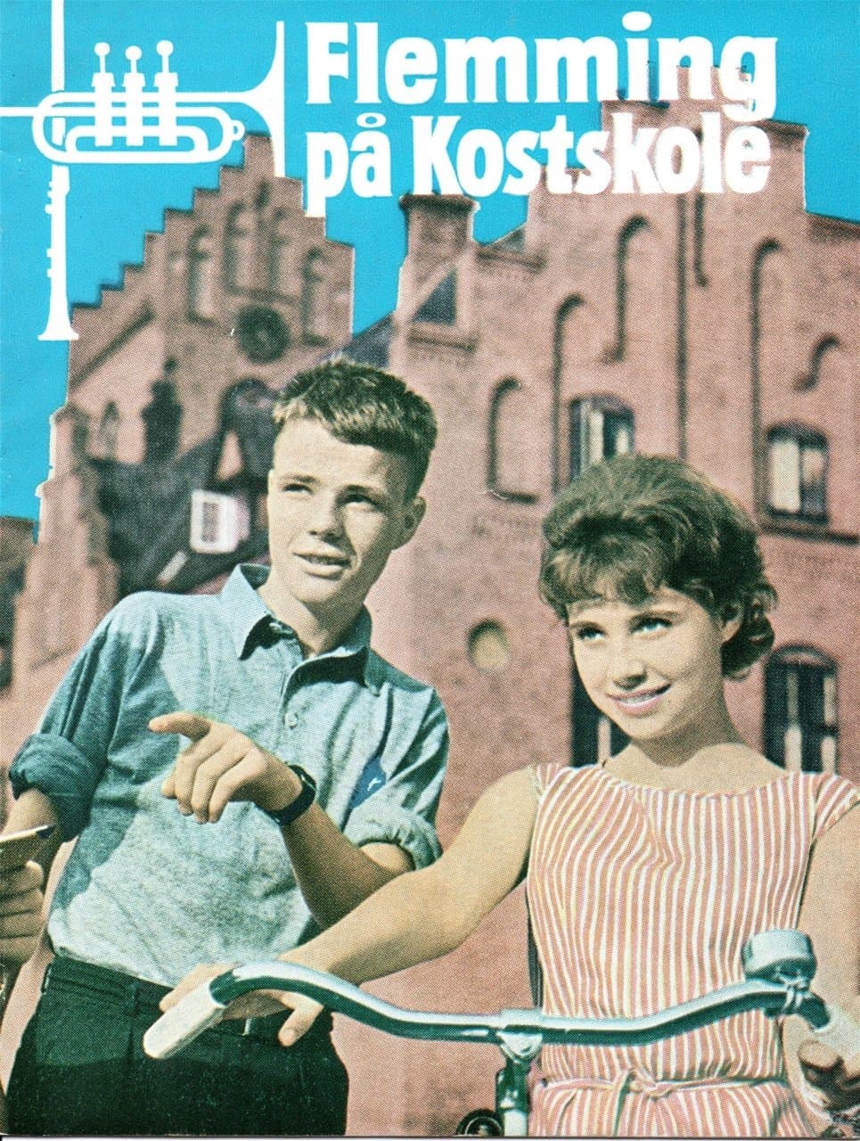 Poster Flemming på kostskole