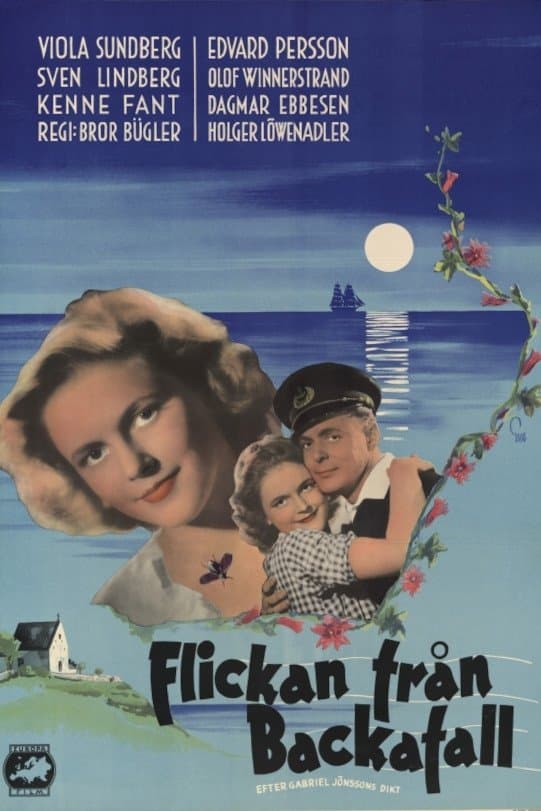 Poster Flickan från Backafall