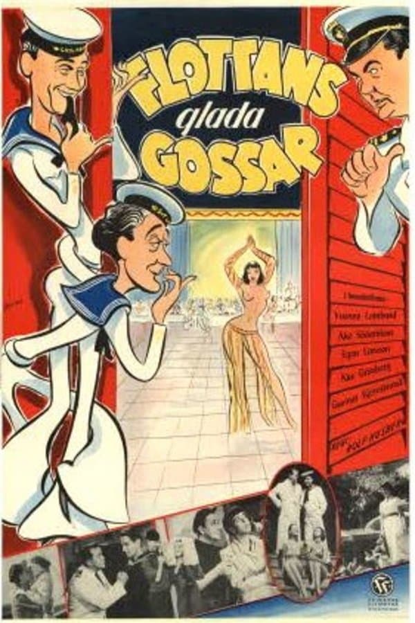 Poster Flottans glada gossar