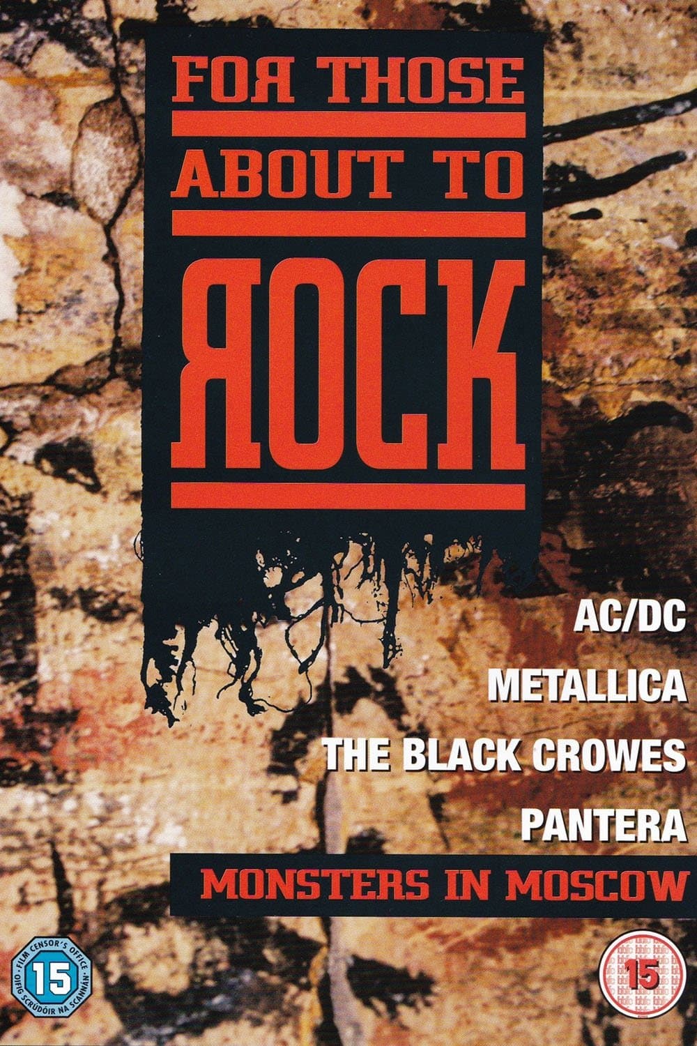 Poster For Those About to Rock - Monsters In Moscow