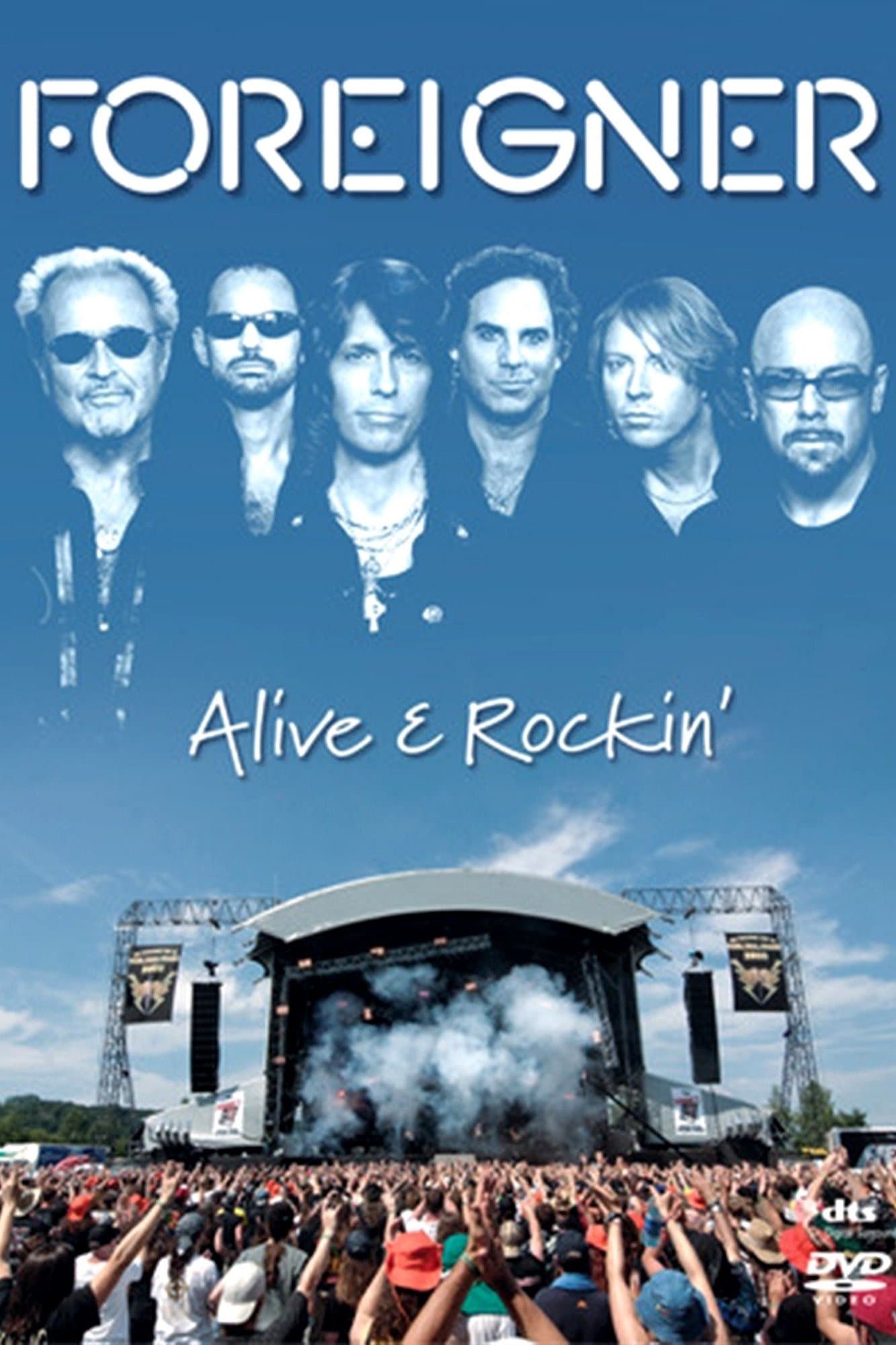 Poster Foreigner | Alive & Rockin'