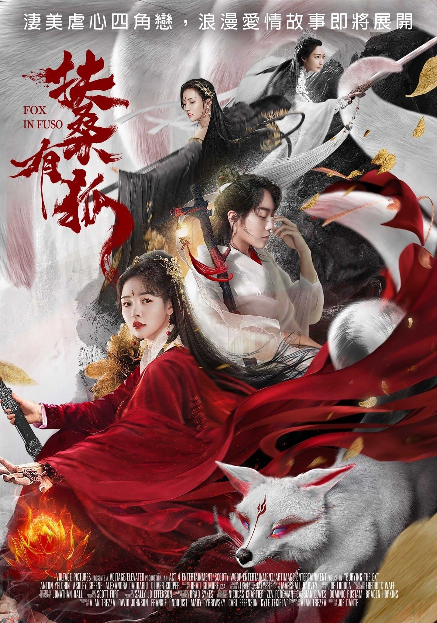 Poster Fox in Fuso