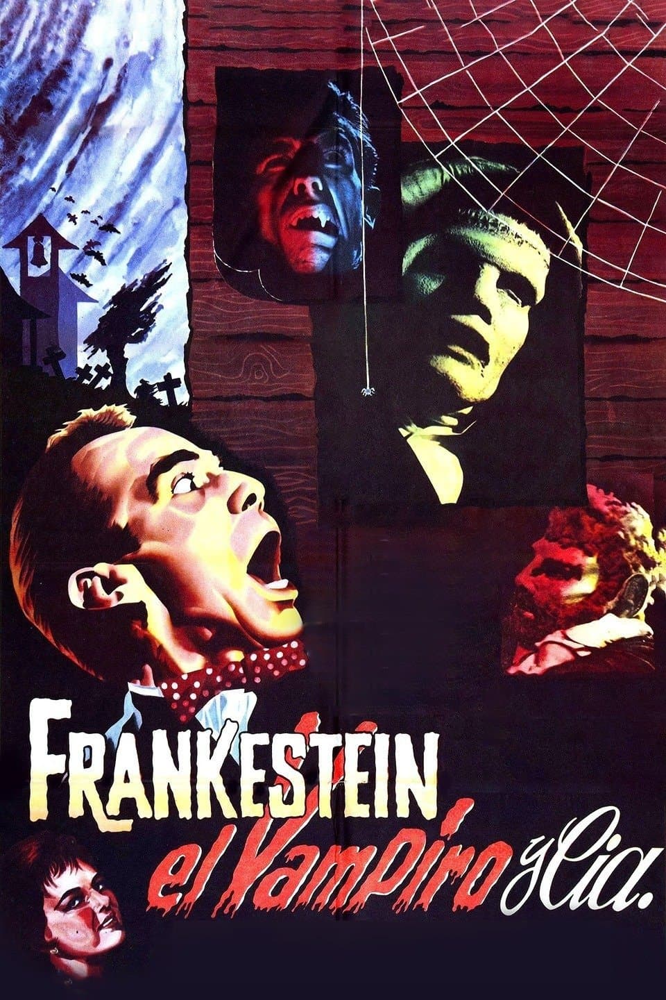 Poster Frankenstein, the Vampire and Company
