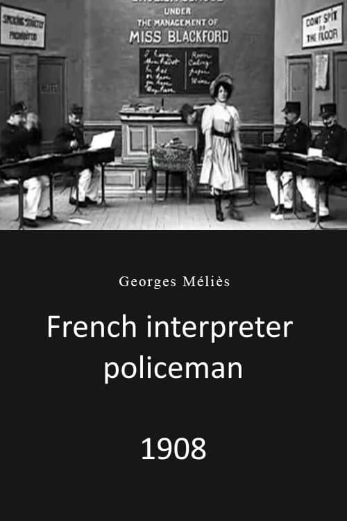 Poster French Cops Learning English