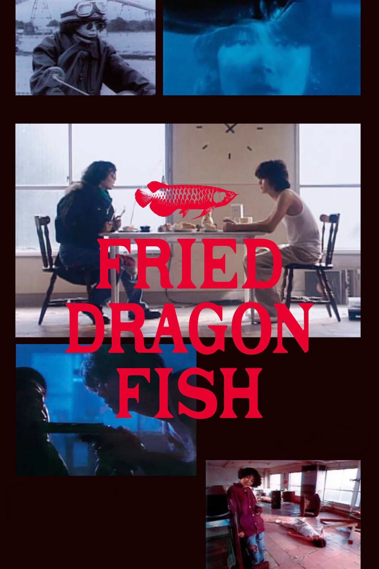 Poster Fried Dragon Fish