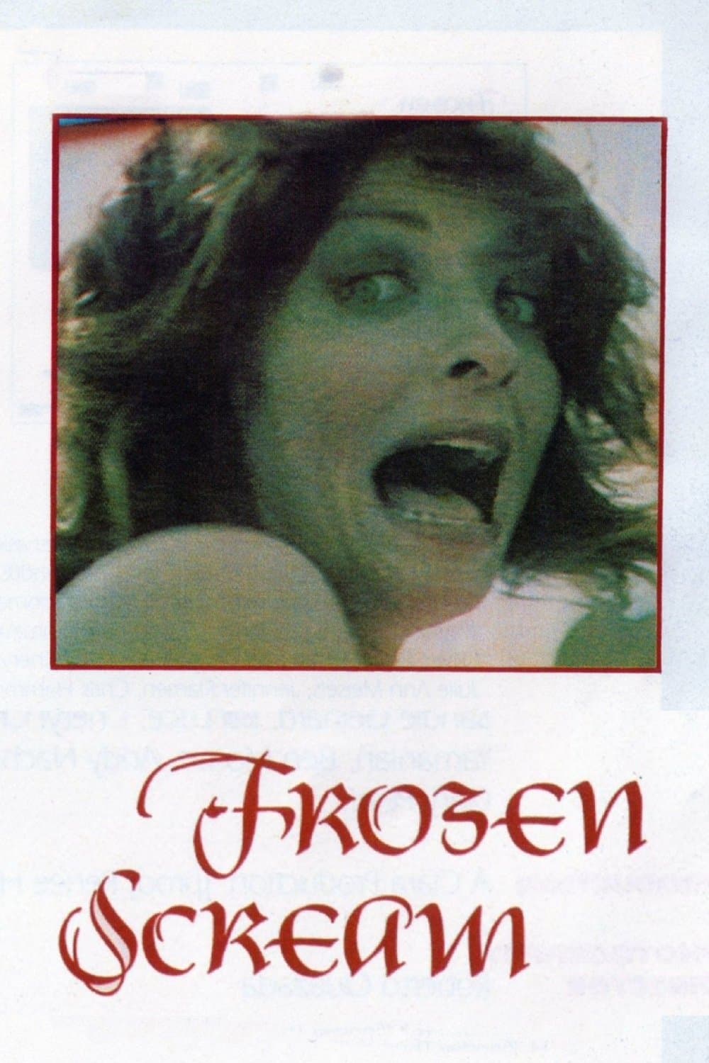 Poster Frozen Scream