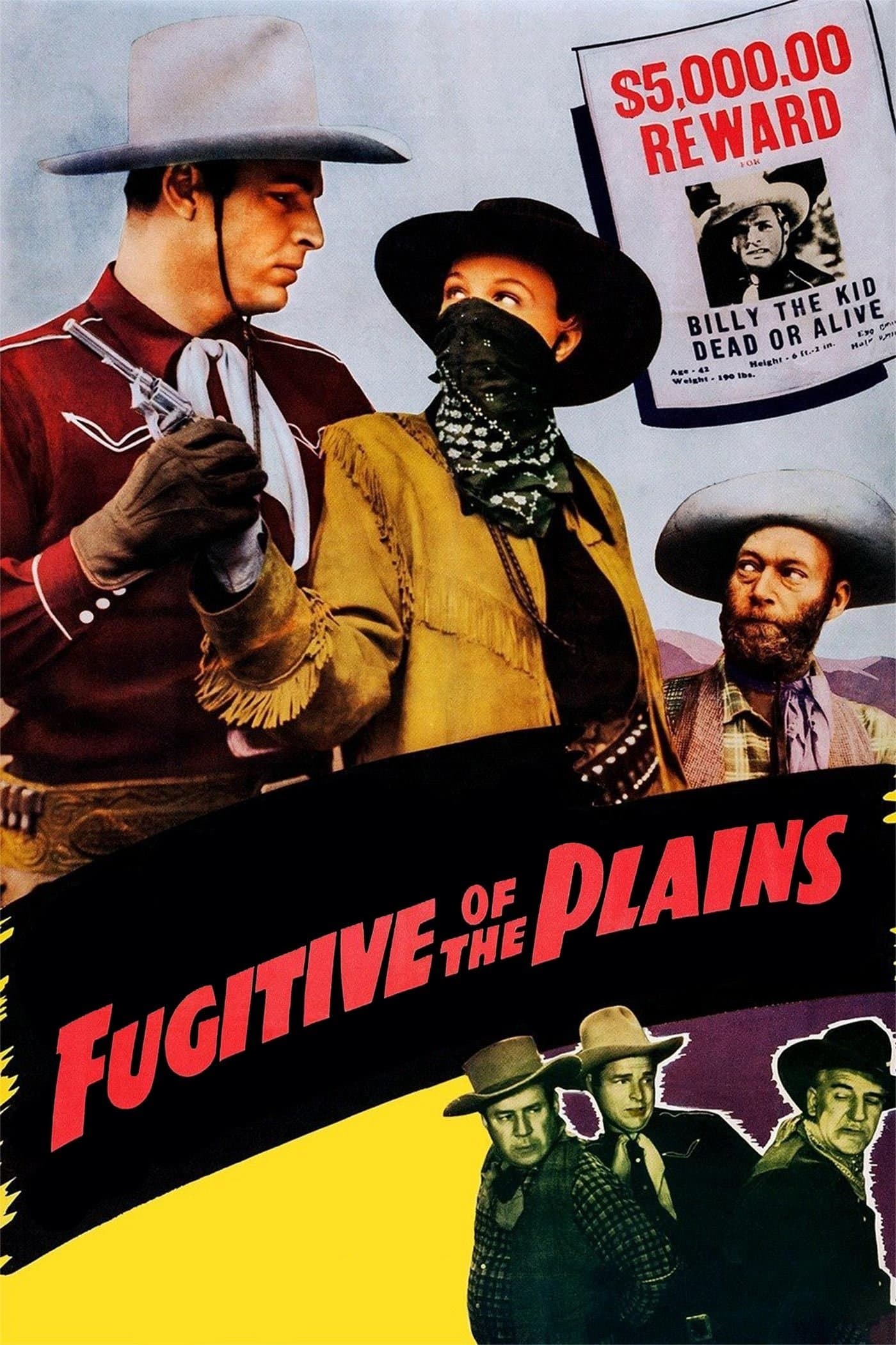 Poster Fugitive of the Plains