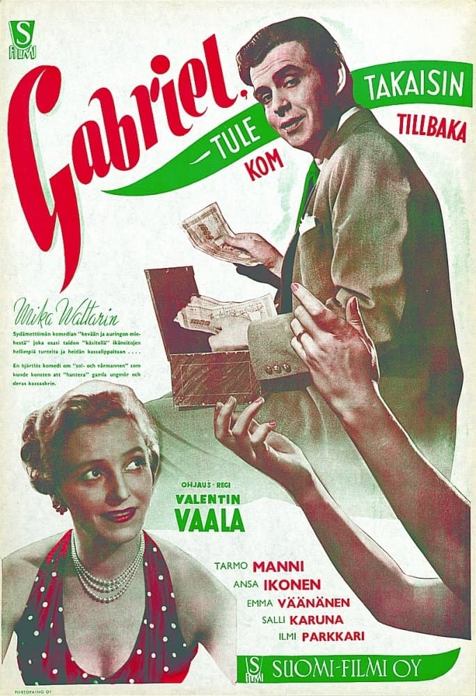 Poster Gabriel, tule takaisin