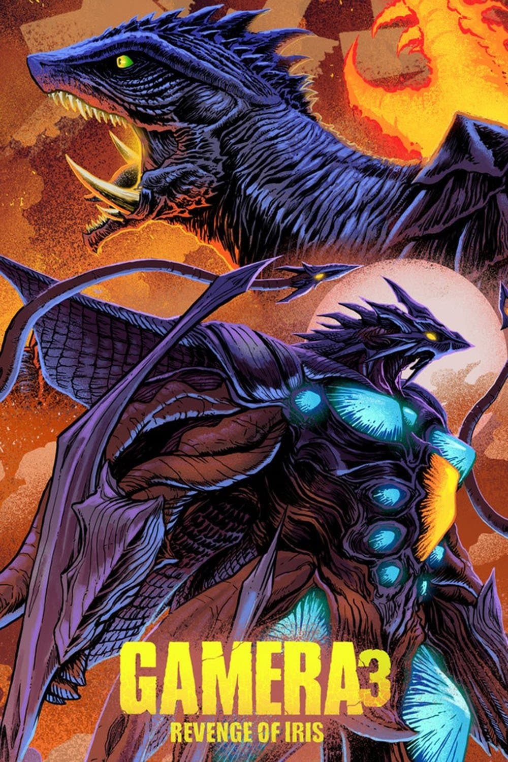 Poster Gamera 3: Revenge of Iris