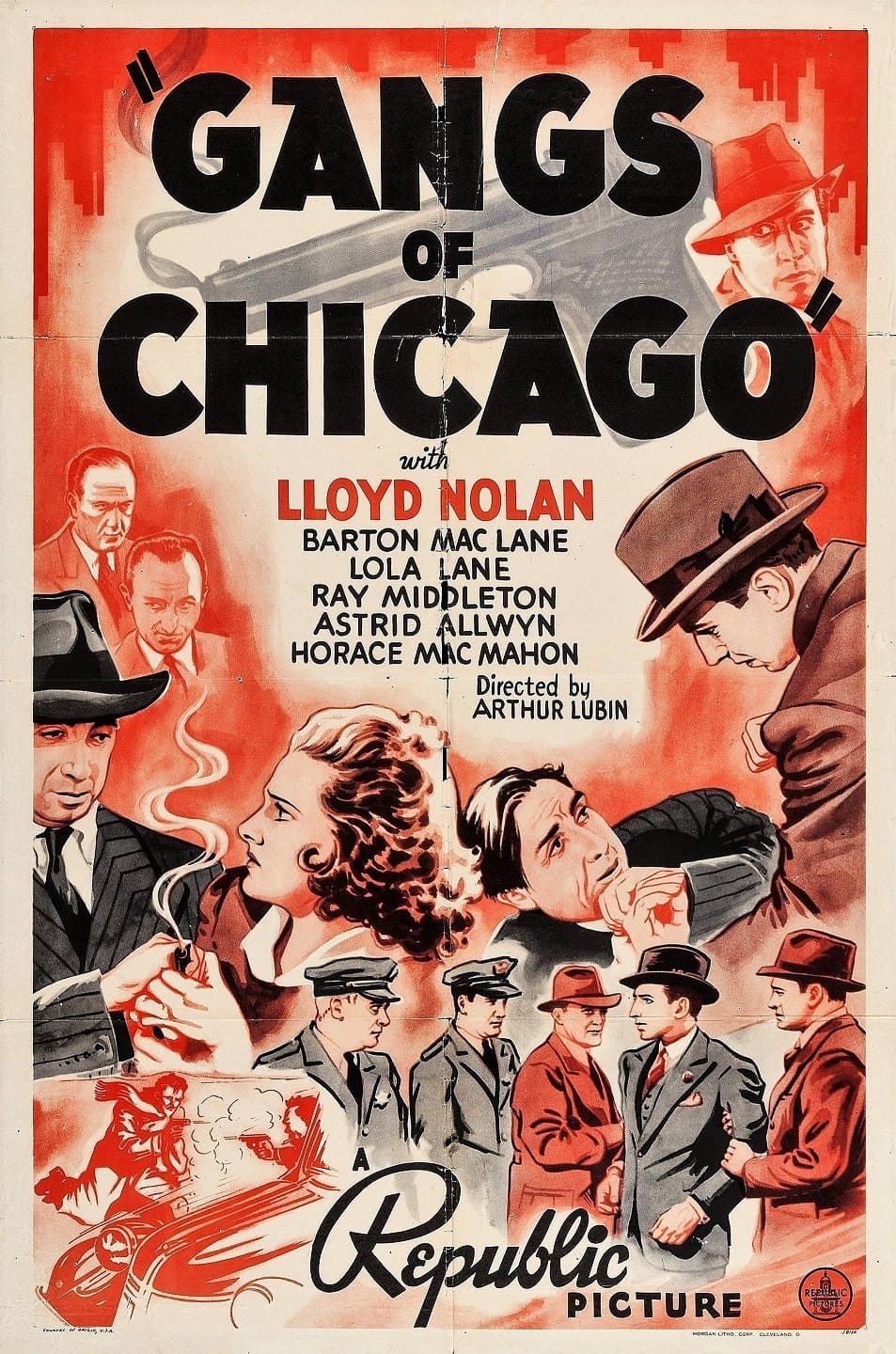 Poster Gangs of Chicago