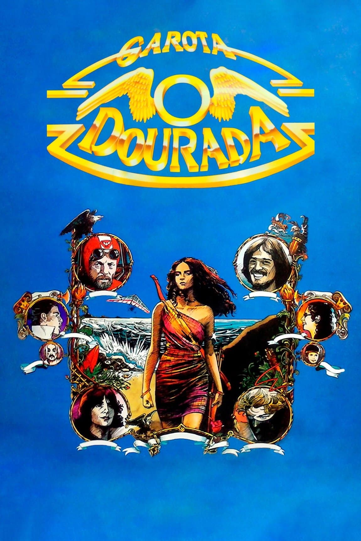 Poster Garota Dourada