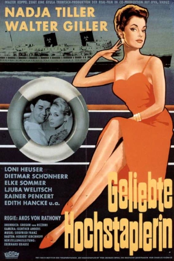 Poster Geliebte Hochstaplerin