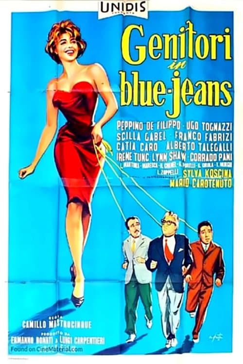 Poster Genitori in blue-jeans