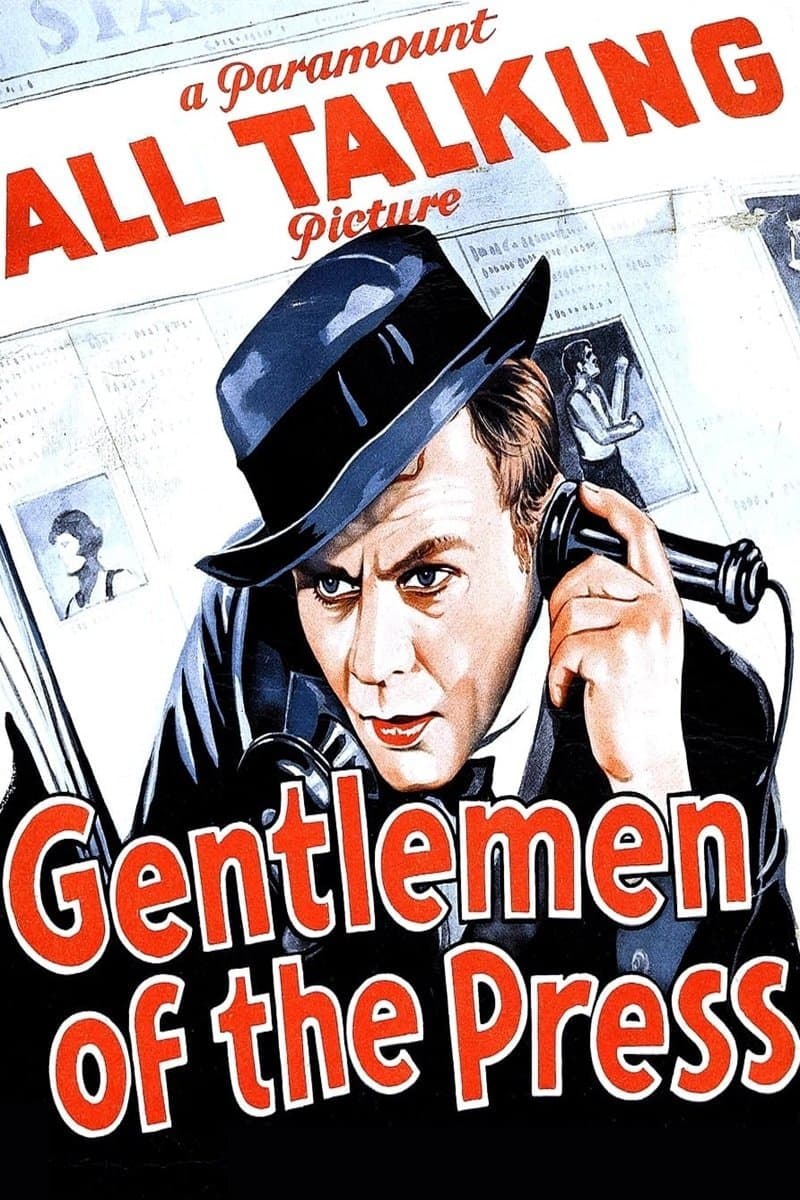 Poster Gentlemen of the Press
