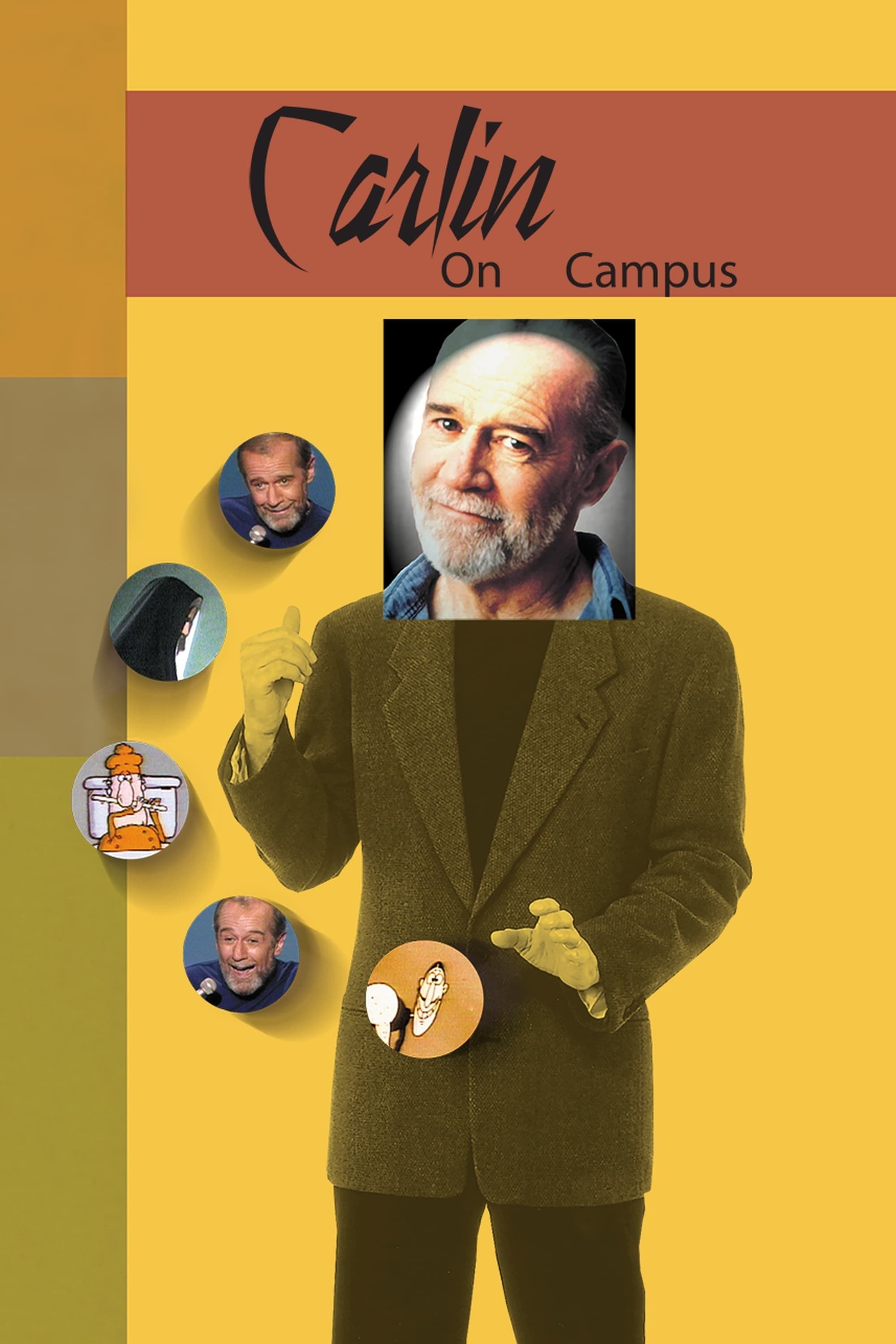 Poster George Carlin: On Campus