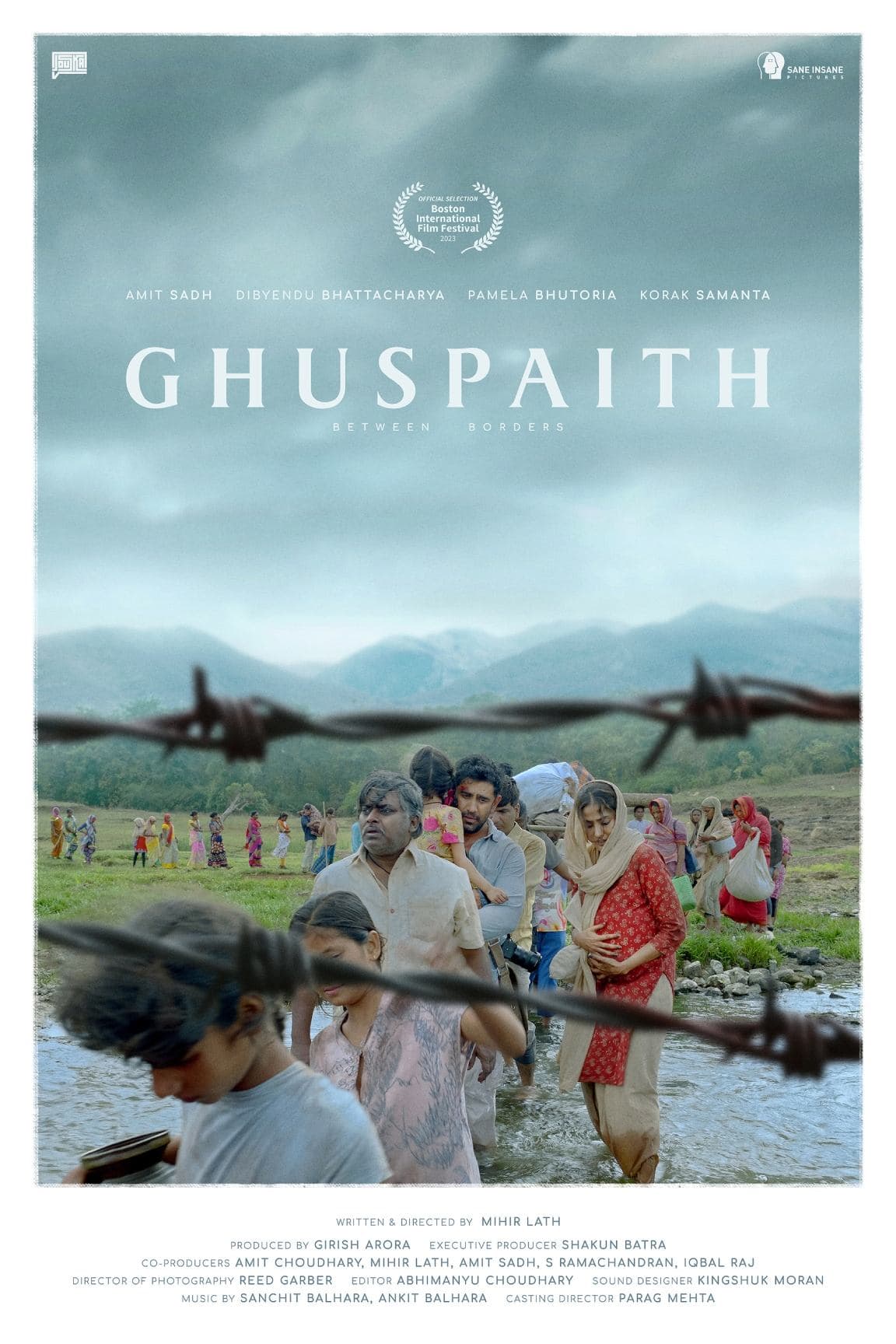 Poster Ghuspaith: Between Borders