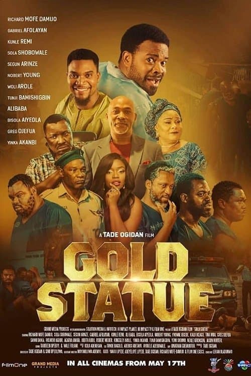 Poster Gold Statue