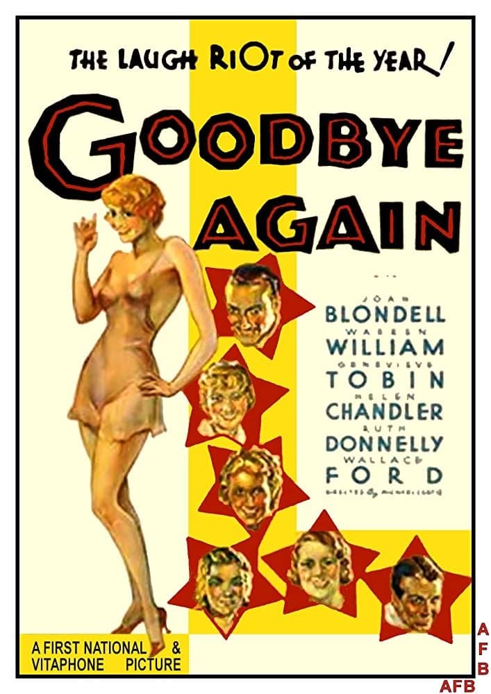 Poster Goodbye Again