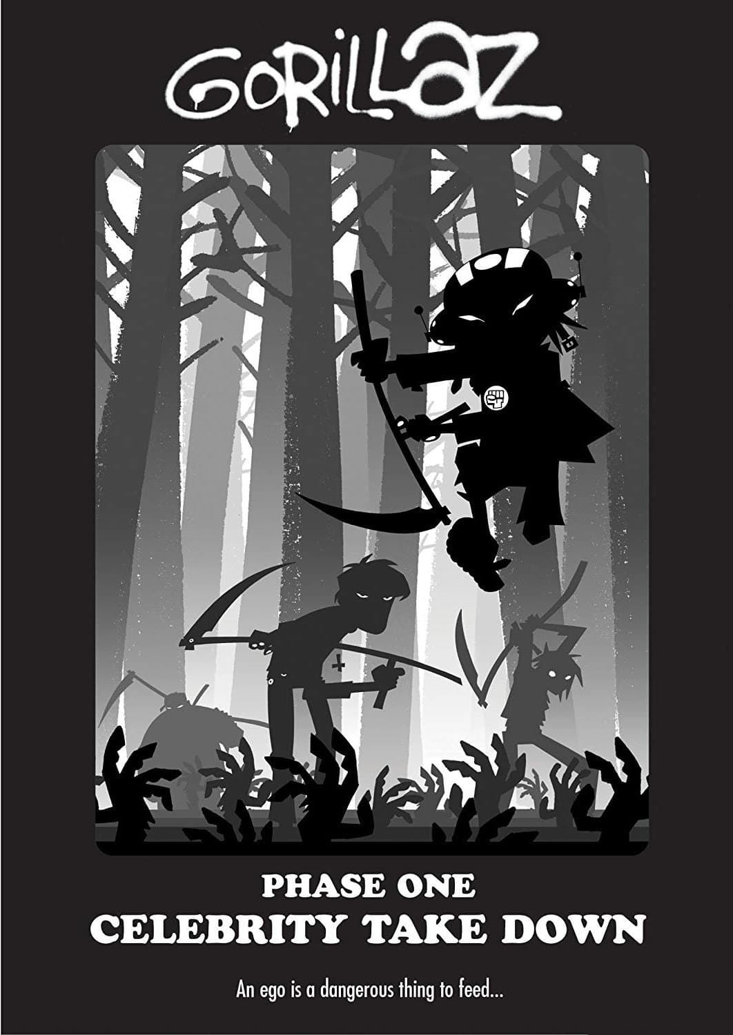 Poster Gorillaz | Phase One: Celebrity Take Down