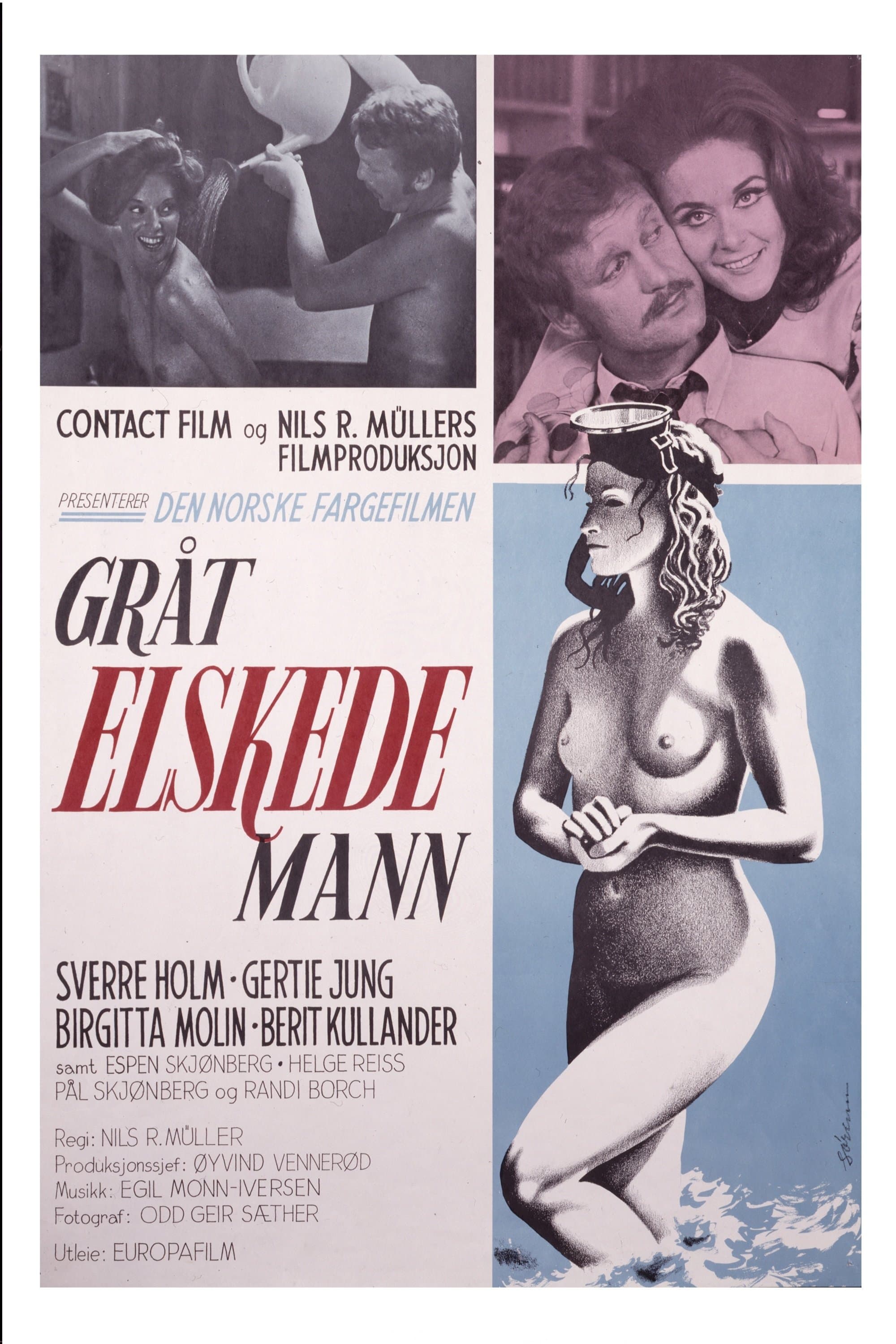 Poster Gråt elskede mann