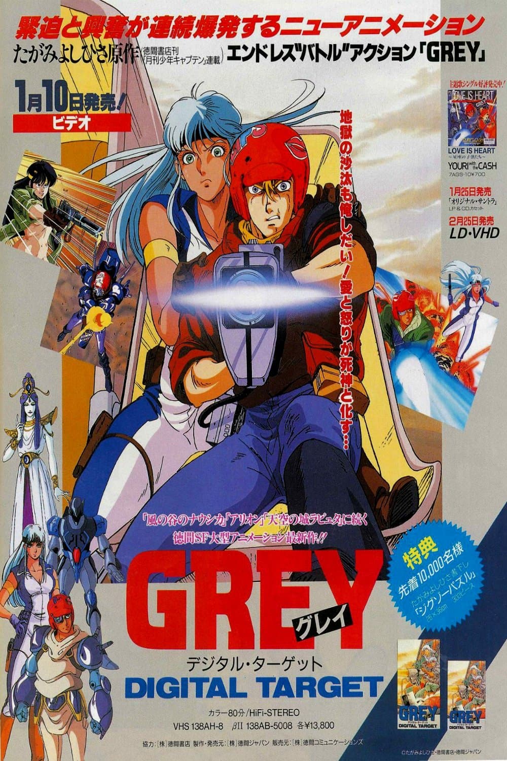 Poster Grey: Digital Target