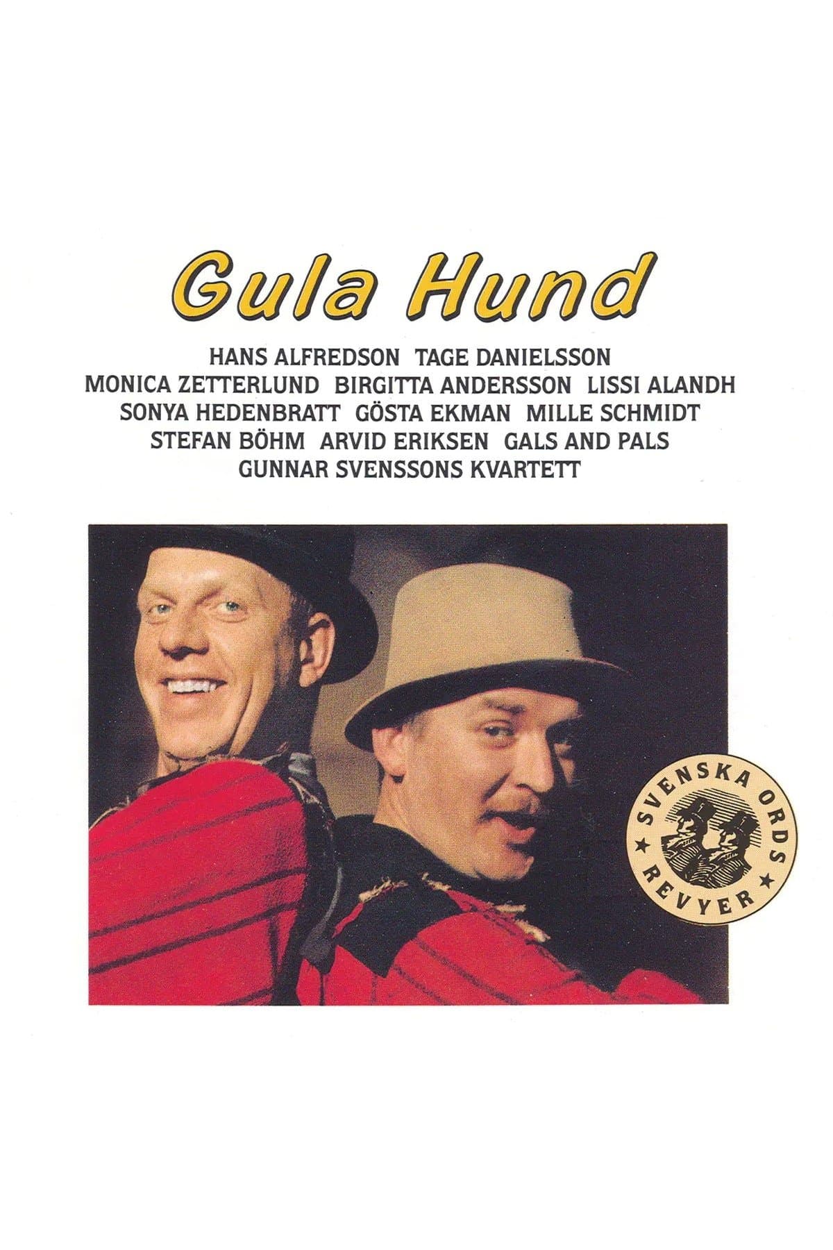 Poster Gula Hund