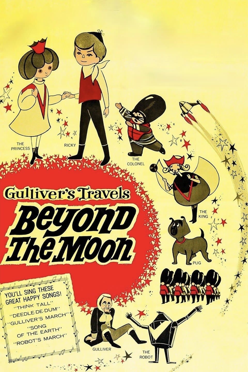 Poster Gulliver's Travels Beyond the Moon