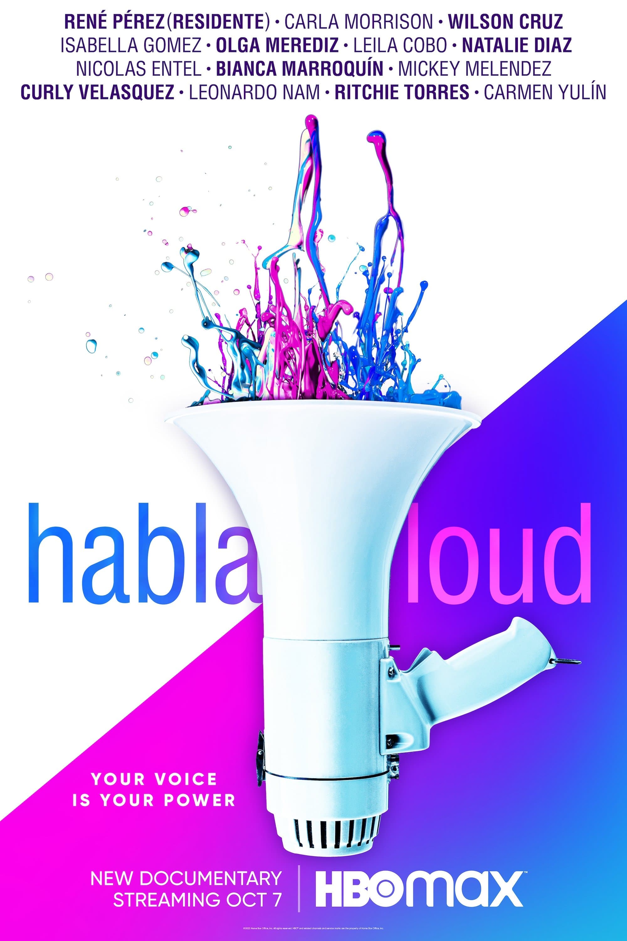 Poster Habla Loud